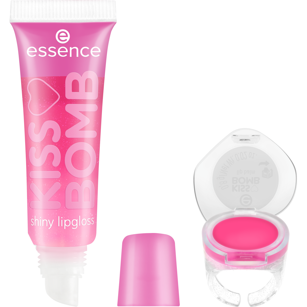KISS BOMB shiny lipgloss & lip balm - Image 2