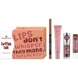 toffee talk brown lip set