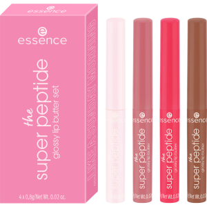 The super peptide glossy lip butter set