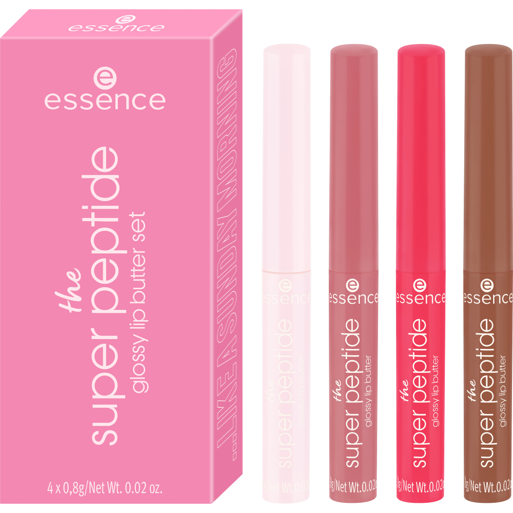 The super peptide glossy lip butter set